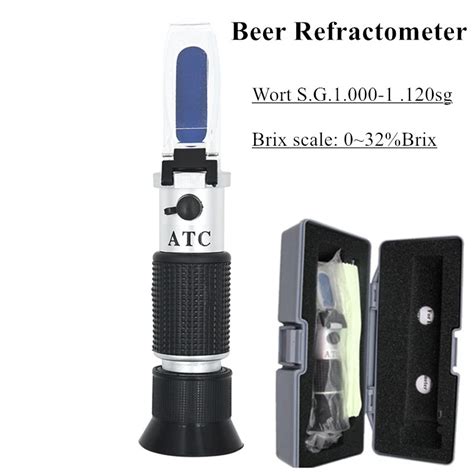 good home brewing refractometer|brewing refractometer hydrometer.